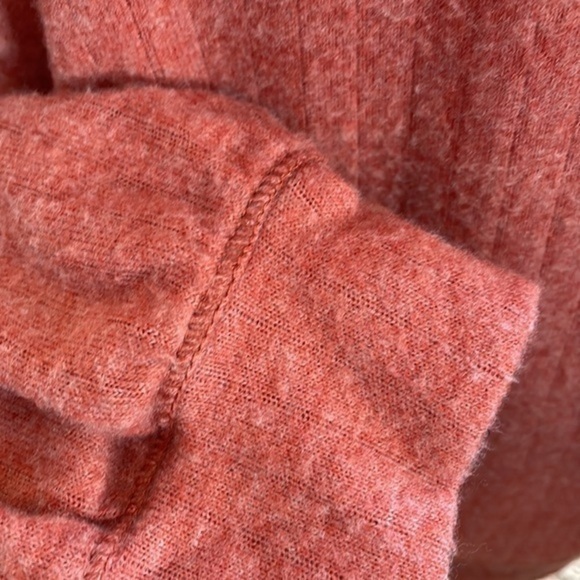 Nordstrom PST by Project Social T V- Neck Knit Sweater Heather Chilli Women's XS - Picture 5 of 9